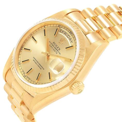 18 karat gold rolex|rolex 18k gold watch price.